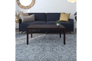 Ameriwood Home Parsons Coffee Table, Espresso