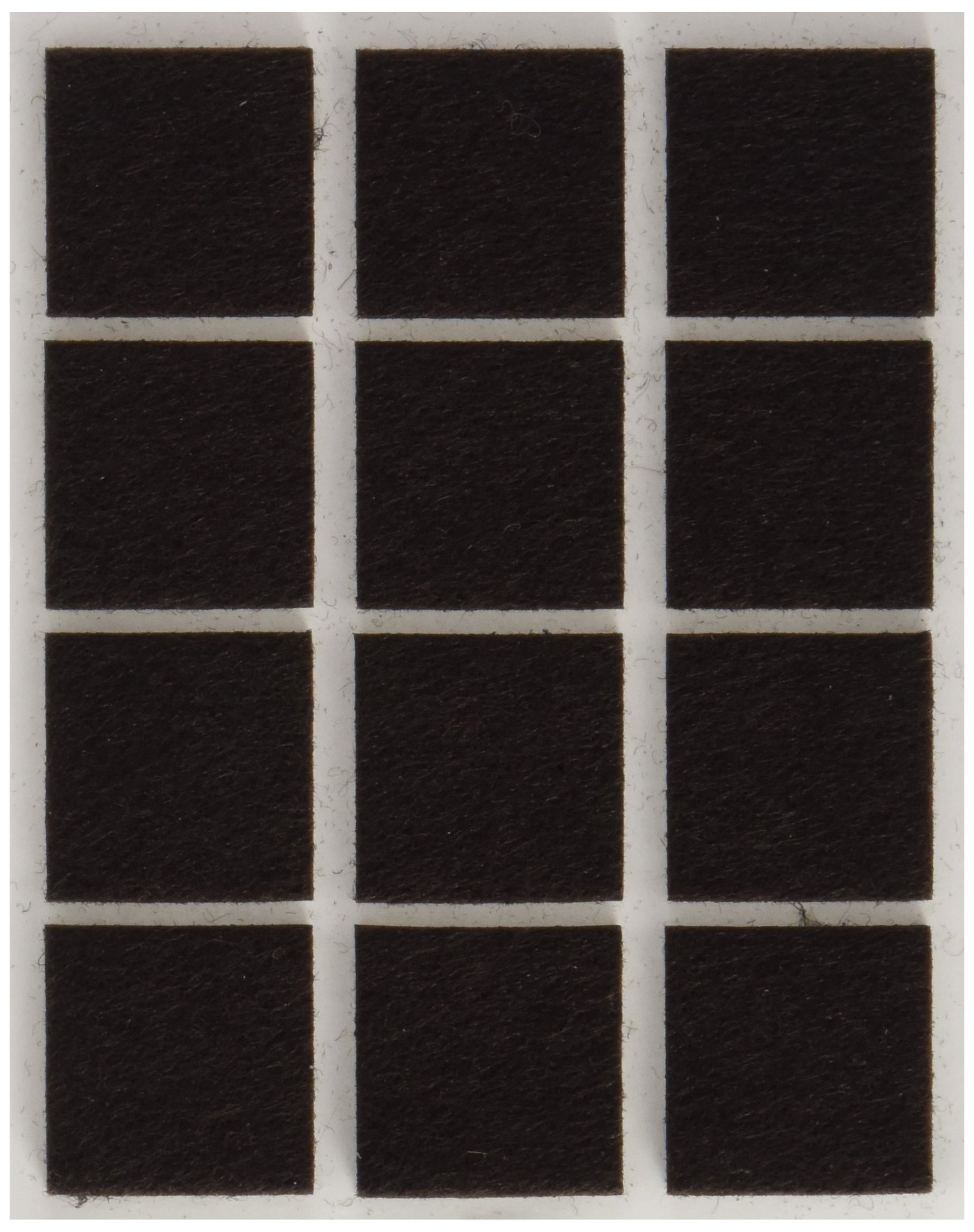 CoFan 61000374 A – Pack of 24 fieltros Square 22 x 22 x 3 mm Brown