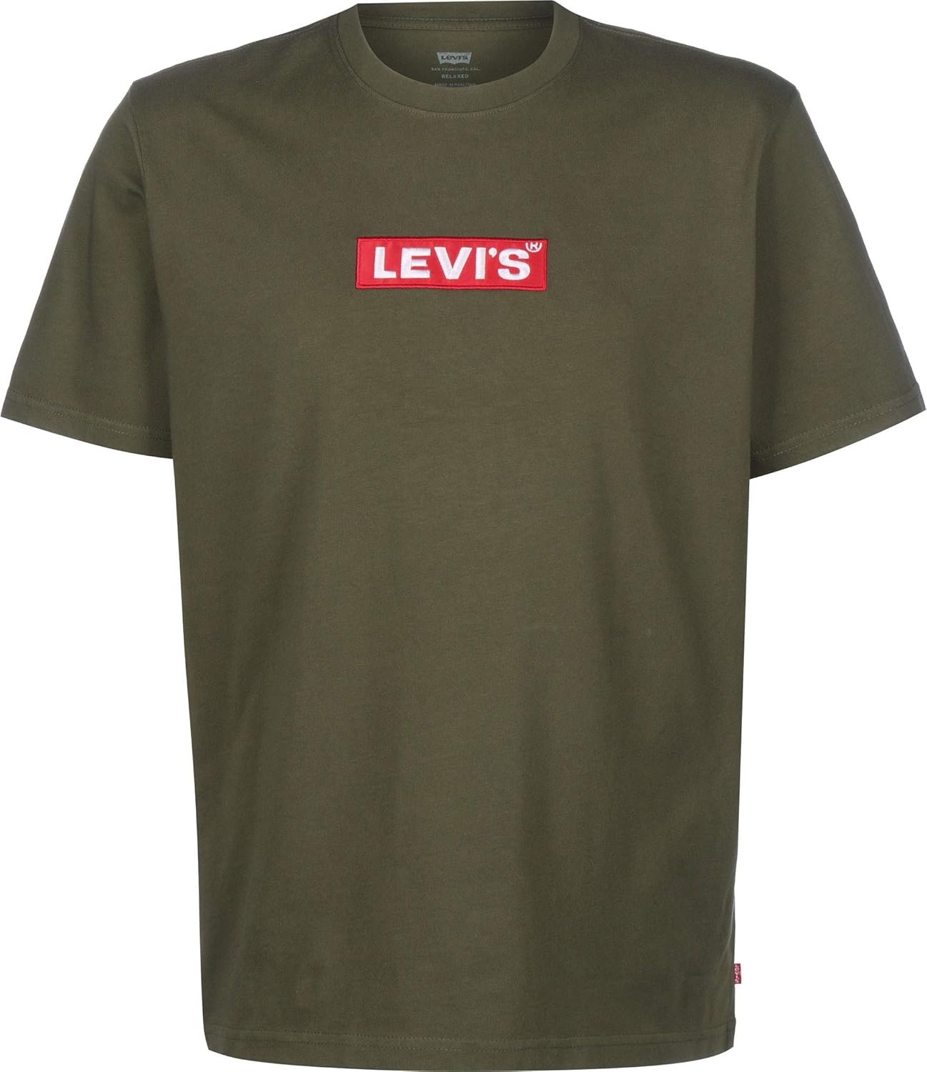 Levi's® Relaxed Fit tShirt Green Amazon.co.uk Fashion