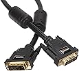 AmazonBasics DVI to DVI Monitor Adapter Cable - 6.5 Feet (2 Meters)