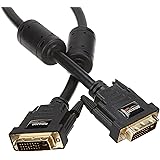 AmazonBasics DVI to DVI Cable - 6.5 Feet (2 Meters)