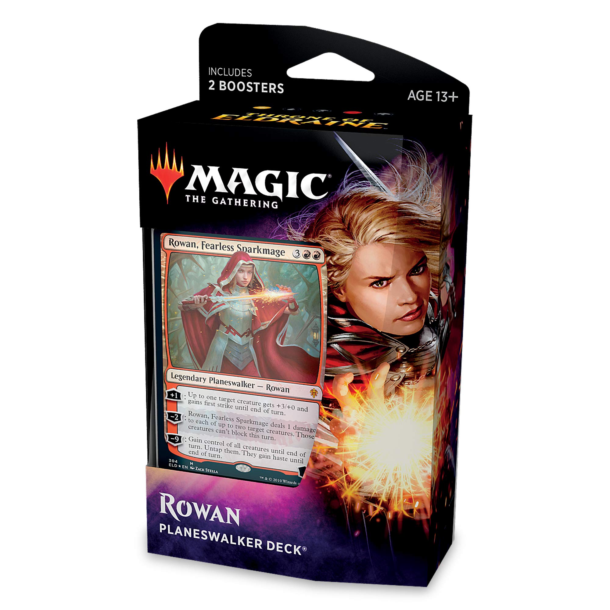 Magic: The Gathering Throne of Eldraine ROWAN Planeswalker Deck