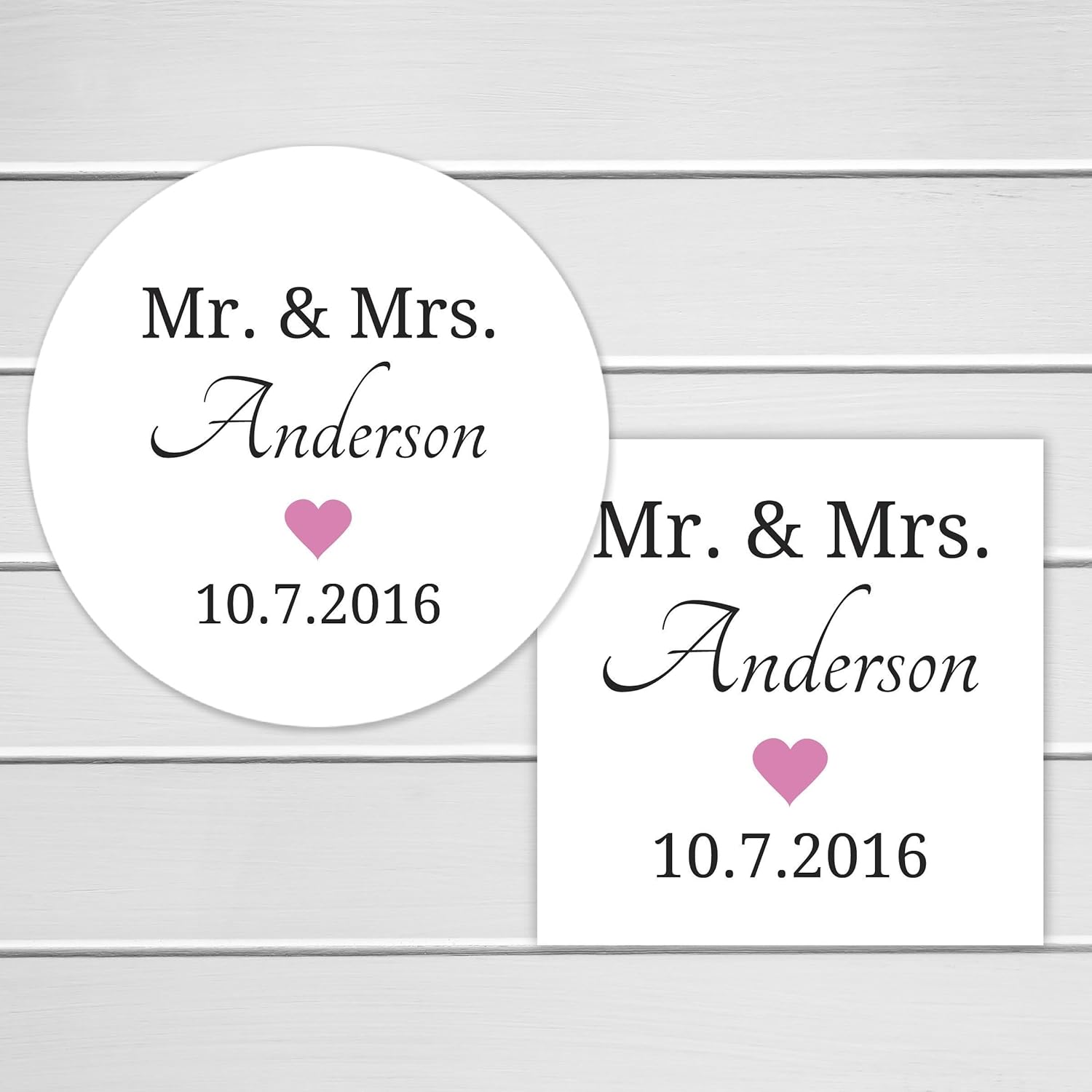 Amazon Com Wedding Favor Stickers Wedding Thank You Card Envelope Seals 172 Wh Handmade