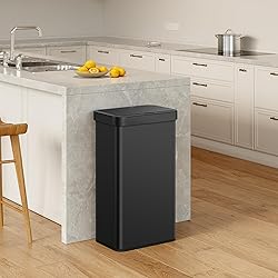 EKO Nova Sensor Trash Can, 21 Gallon/80 Liter