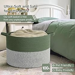 INDRESSME 115L Extra Large Cotton Rope Blanket
