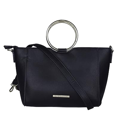 BCBGMAXAZRIA Womens Satchel (Black)