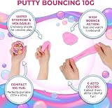 Henbrandt 1 x Bouncing Putty Tub 6 Assorted Colours Fidget Toy view 2