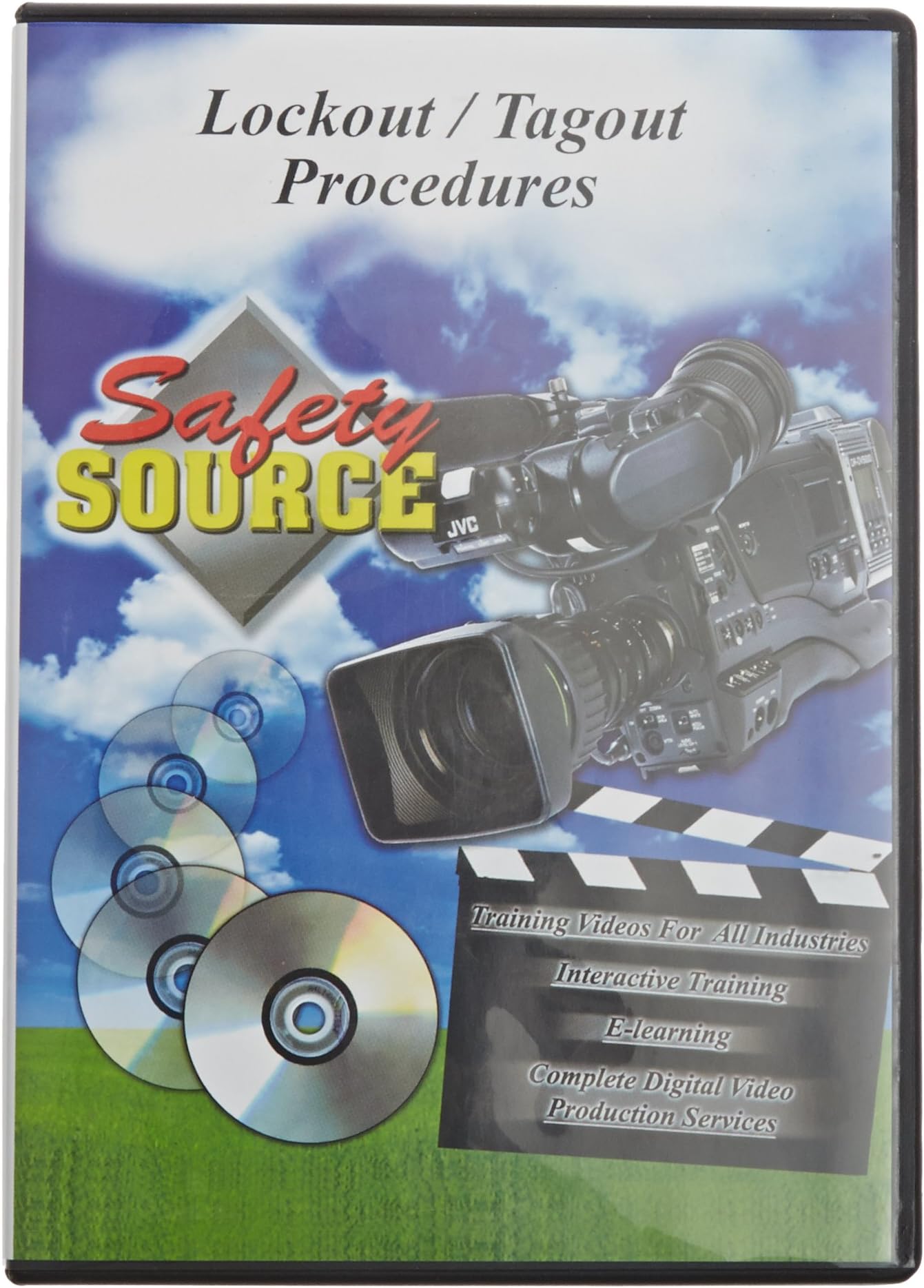 Safety Source 1036A Lockout/Tagout Procedures Training Video, 14 Minutes
