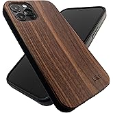 LOAM & LORE Wood Walnut Phone Case for iPhone 12 Pro Max | American Walnut Wood, Eco Friendly, Shockproof, Zero Waste, Wood iPhone 12 Pro Max Case (Walnut)