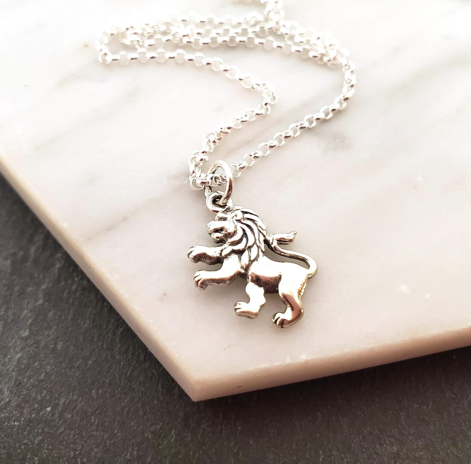 Lion charm necklace Clearance