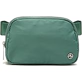 Pander Everywhere Belt Bag for Women, Fashion Waist Packs, Crossbody Bags with Adjustable Strap (Eucalyptus Green).