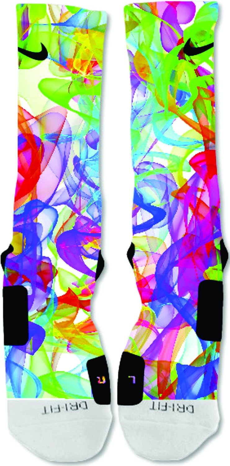 nike socks rainbow