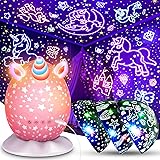 STRAWBETTER Unicorn Night Light Kids Toys 3 in 1