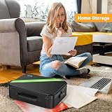 Noiposi Fireproof Document Box 5200℉ Insulated Waterproof with Lock A4 view 8