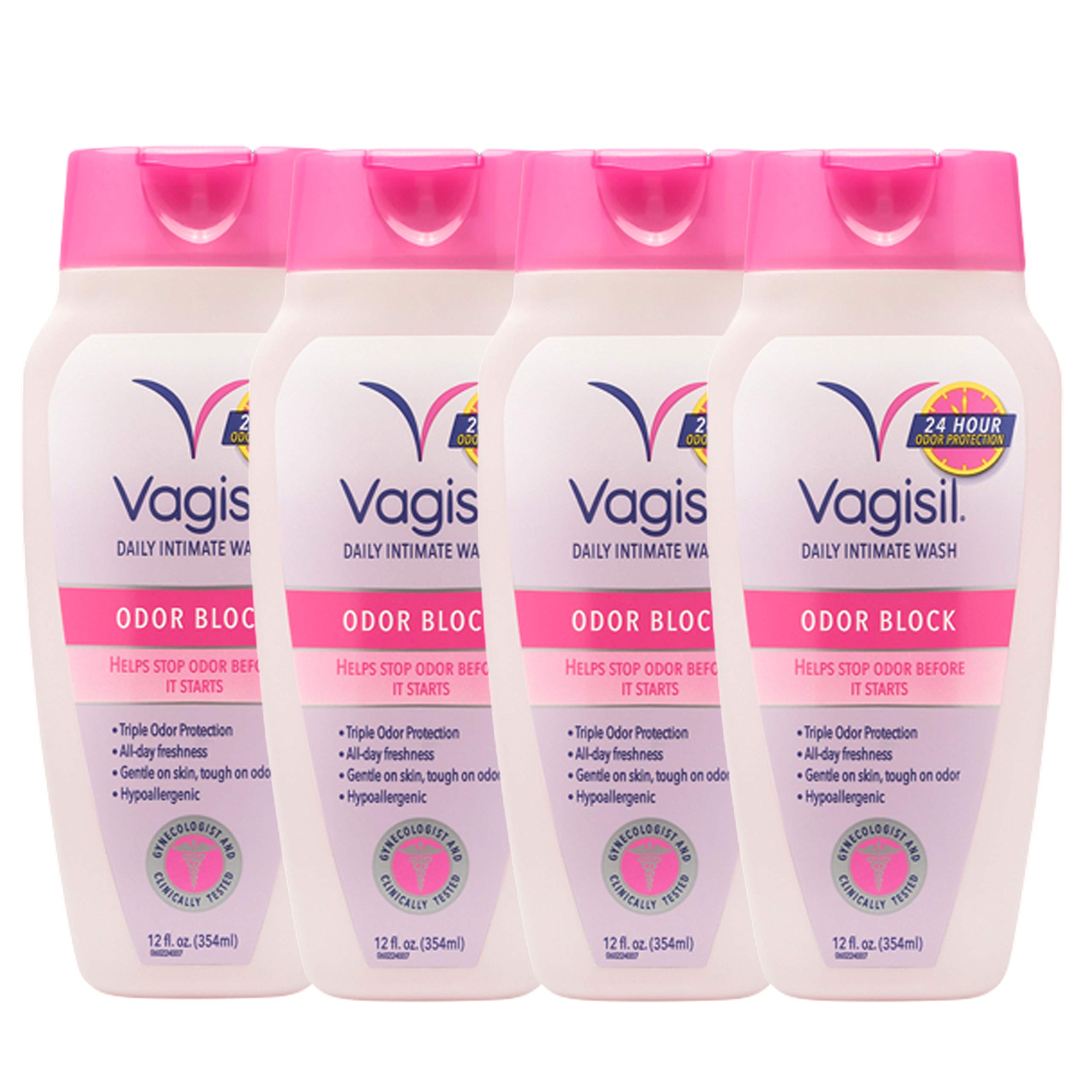 Galleon Vagisil Odor Block Daily Intimate Feminine Vaginal Wash, 12