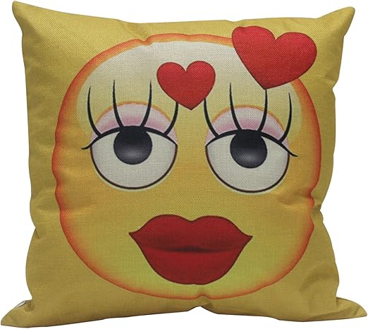 Amazon Com Hgod Designs Cute Cartoon Emoji Beauty Face Emoticon