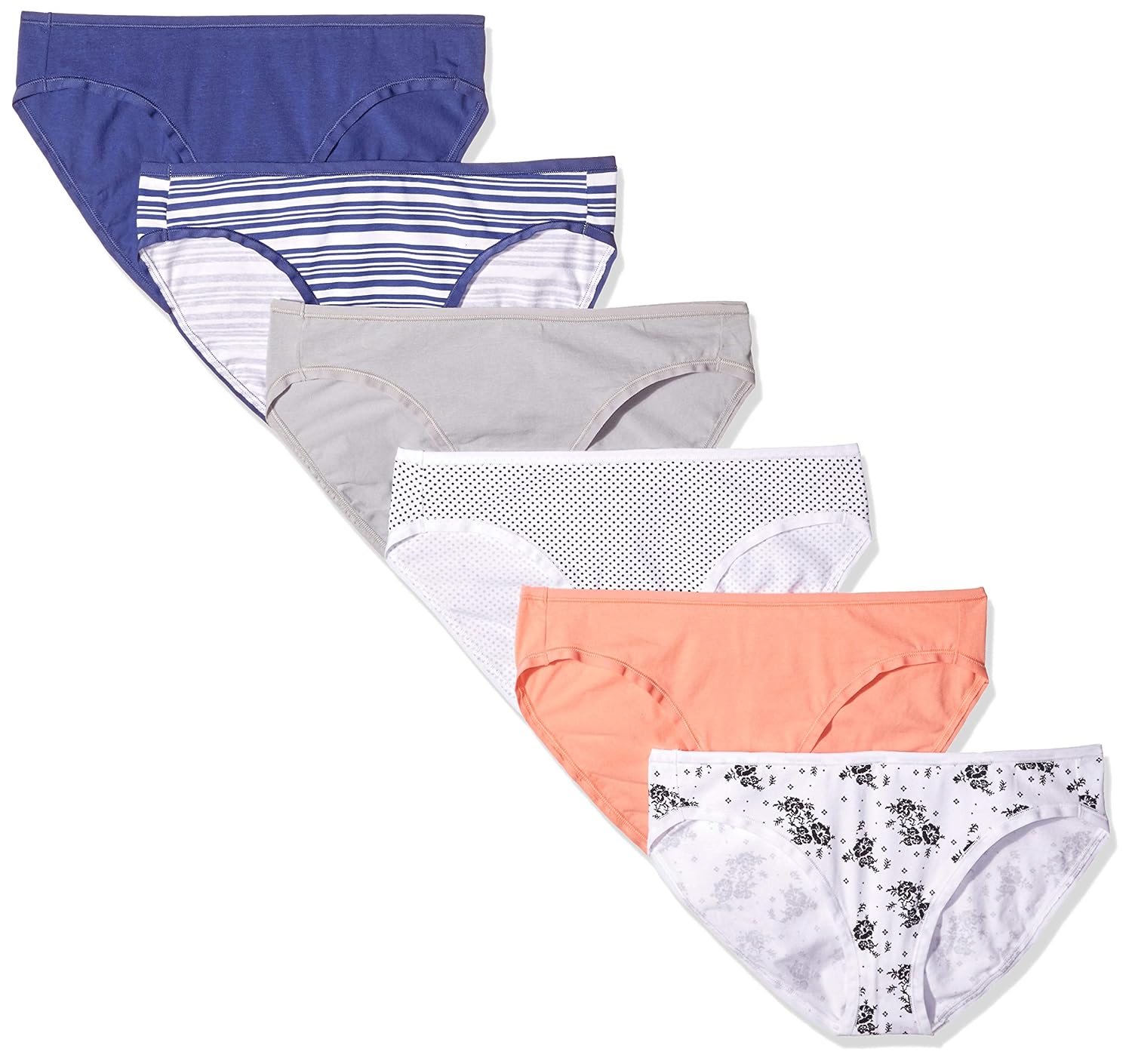 Amazon essentials women's cotton stretch bikini panty Outlet