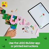 LEGO Minecraft The Baby Pig House Toy 21268 Building Set 7+ Gift view 6