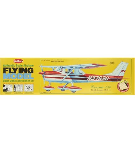 Amazon.com: Guillow's Cessna Skyhawk Model Kit, Small : Arts