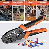 Preciva Insulated Crimping Tool 0.5-1.5/1.5-2.5/4-6mm² 370pcs Terminals view 6