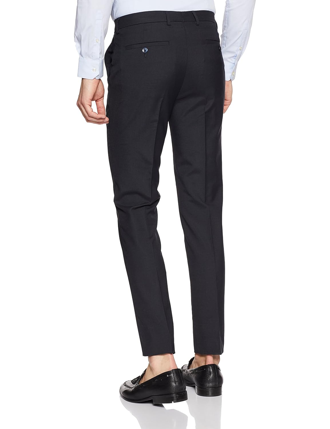 arrow new york men's pleat-front formal trousers