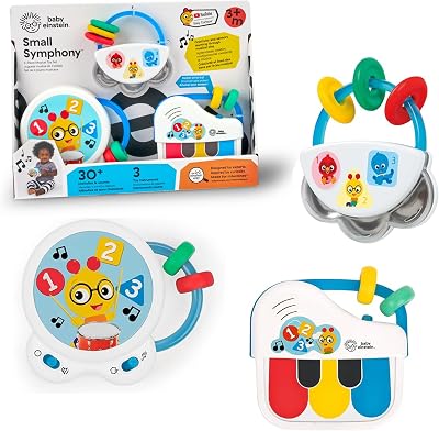 Baby Einstein Small Symphony 3-Piece Musical Toy Set Ages 3+ Months