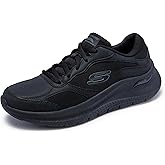 Skechers Mens Work: Arch Fit 2.0 Slip Resistant Lace-up Sneakers for Men