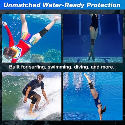 Nvorliy AquaFlex Pro Knee Brace, Compression Knee Sleeve for