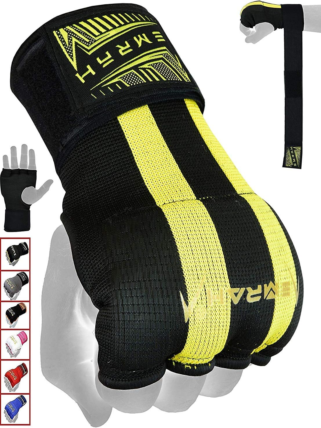 EMRAH PRO Training Boxing Inner Gloves Hand Wraps MMA Wraps Mitts - X