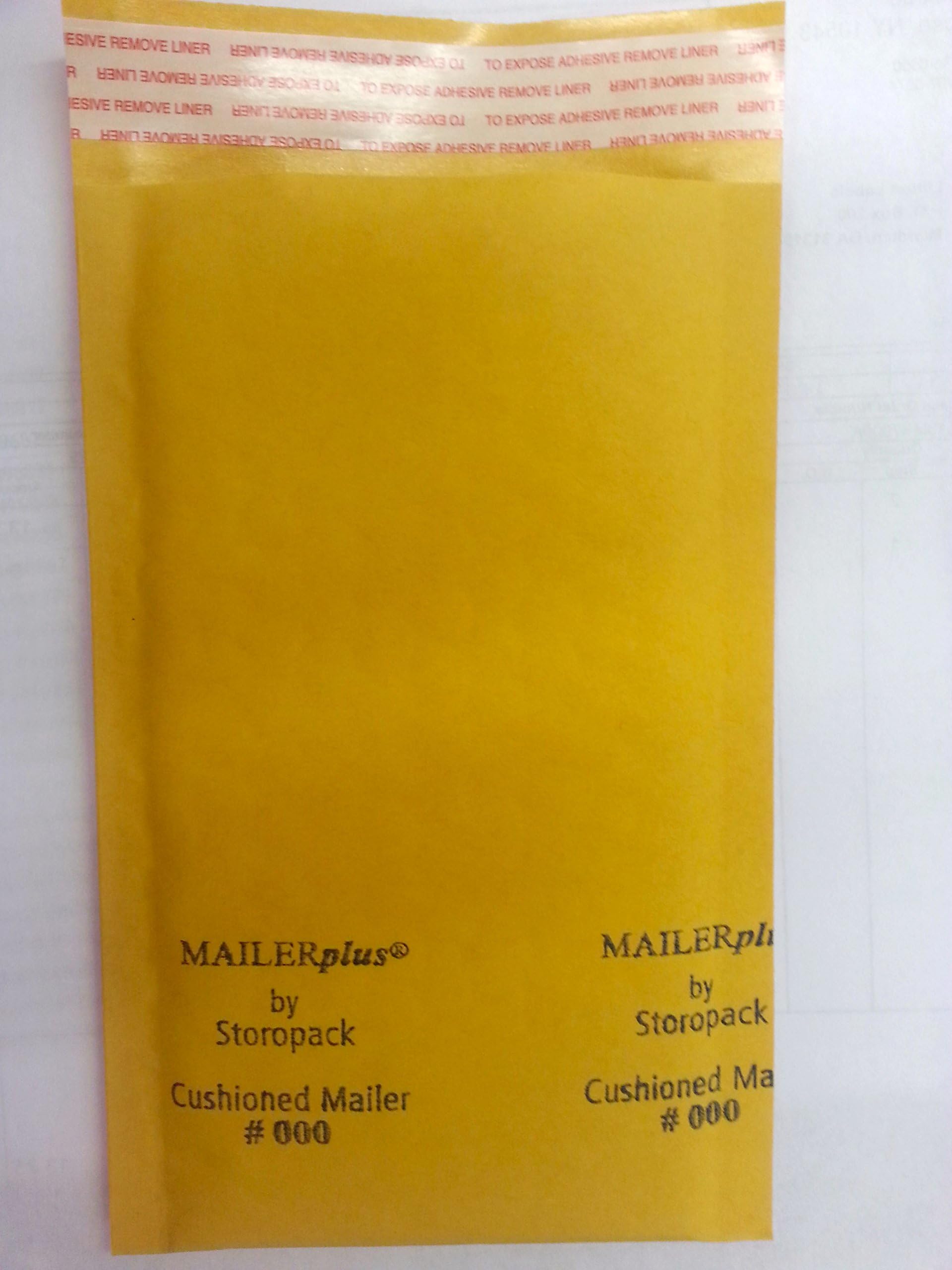 #000 Bubble Mailer 7.25" x 4" by STOROpack