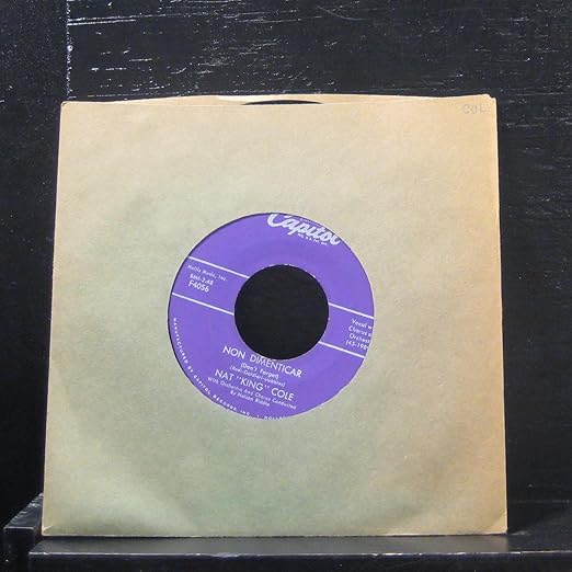 Nat King Cole Nat King Cole Non Dimenticar (Don't 7 Nat King Cole Nat King Cole Non Dimenticar (Don't 7