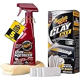 Meguiar's Smooth Surface Clay Kit | Safe &amp; Easy Car Claying for Smooth as Glass Finish
