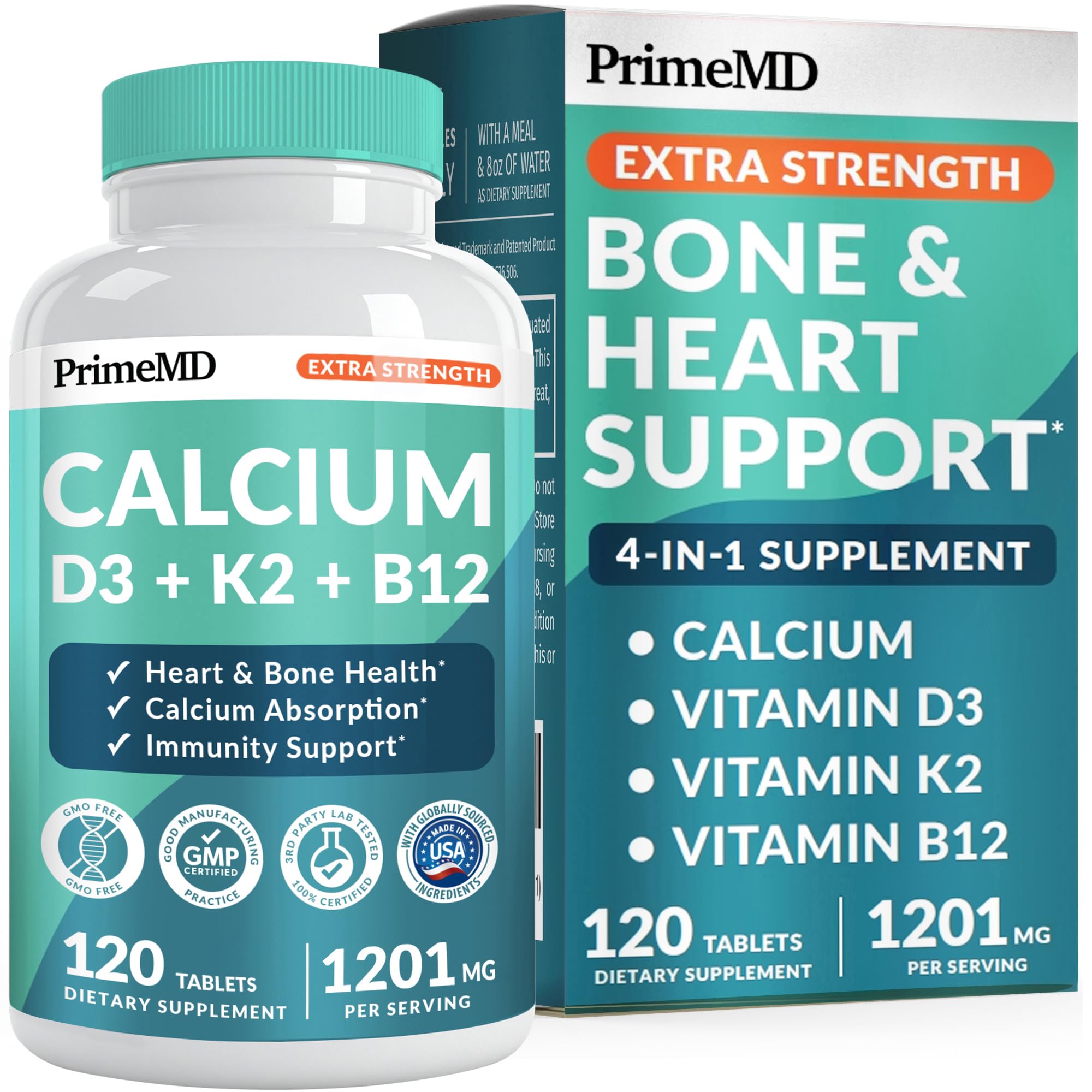 Calcium D3 + K2 + B12 Extra Strength
