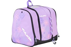KULKEA Speed Star Kid’s Ski Boot Backpack - Ski Boot Bag With Open Pack Design - Durable, Spacious, Water Resistant Gear & Boot Storage
