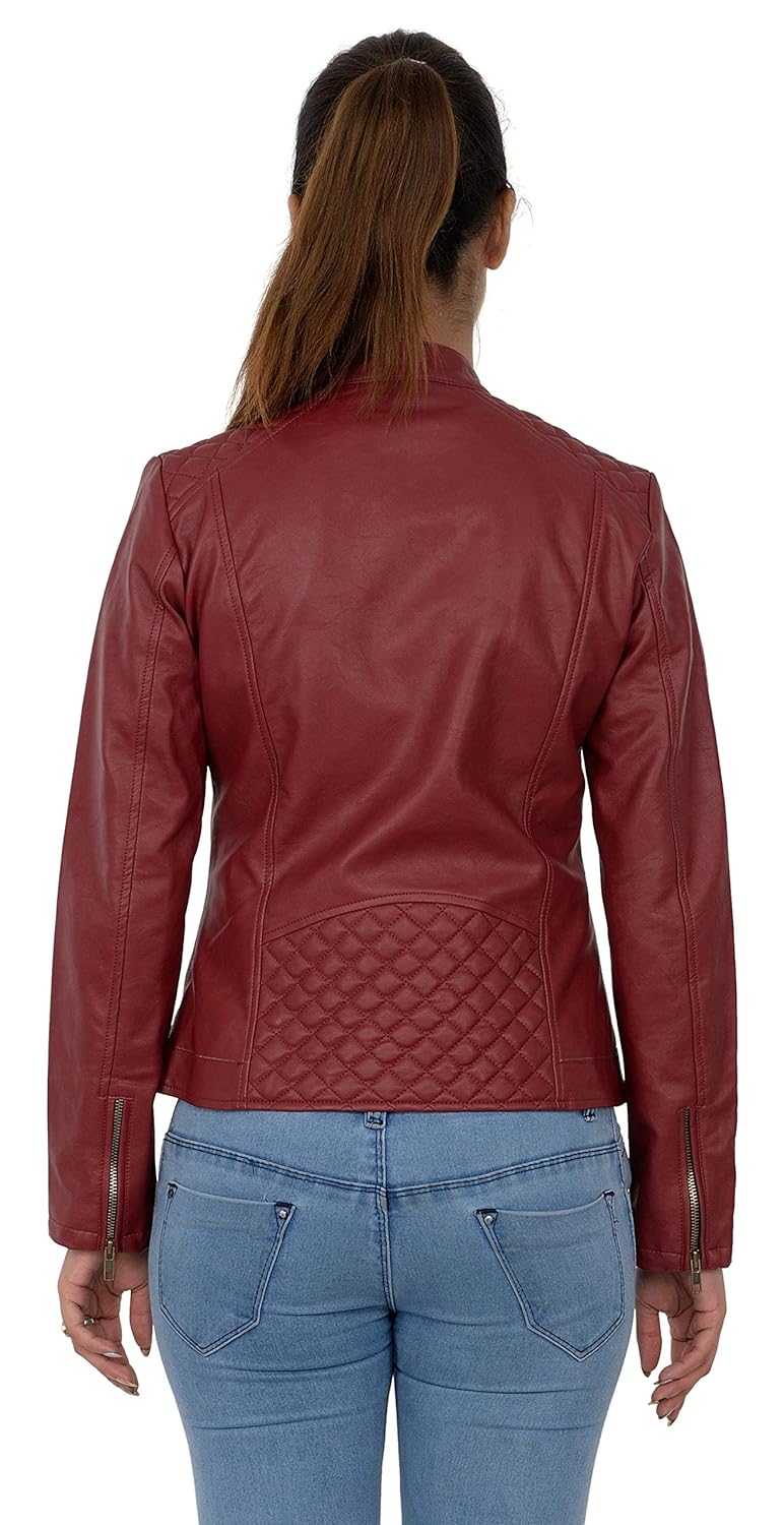 labeeb fashion cherry color women's jacket