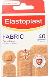 Elastoplast Extra Flexible Fabric Plasters 200 Strips 40x5 Pack Latex Free