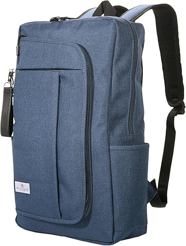 Amazon Co Jp Blue Sincere ビジネス リュック メンズ 撥水 軽量 リュックサック 15 6インチ Pc収納 l Sbp1 ダークネイビー シューズ バッグ