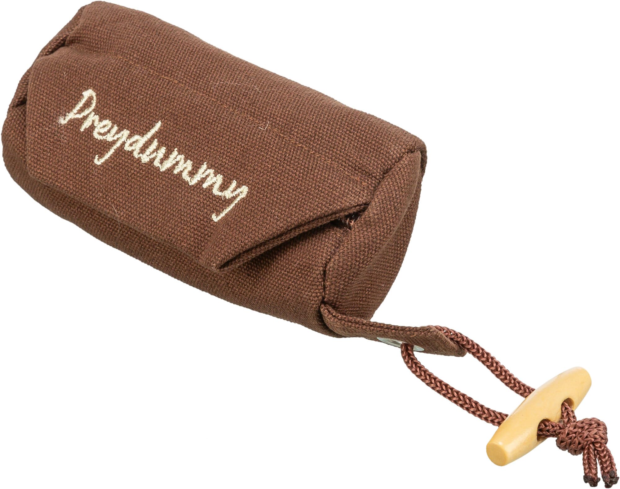 Trixie Dog Activity Canvas Prey Dummy Toy, 12 x 5 cm Diameter, Brown
