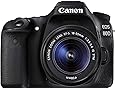 Câmera Canon DSLR EOS 80D com Lente 18-55mm
