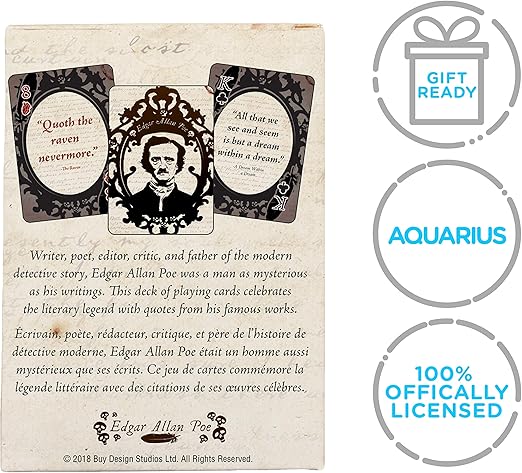 Thunderbirds The Aquarius Edgar Allen Poe Playing Cards Amazon De Spielzeug