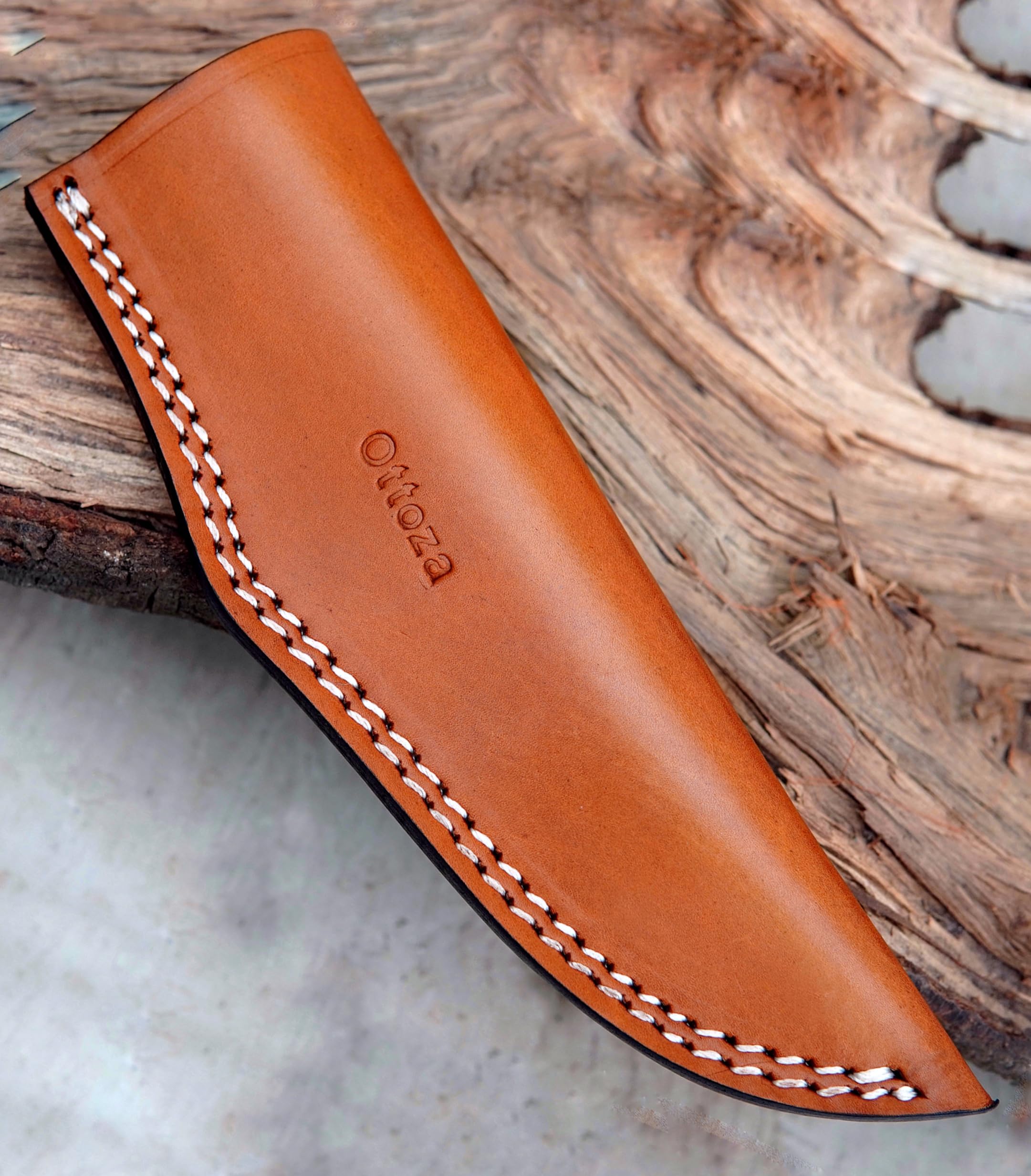 Ottoza TOP GRAIN Leather Knife Sheaths for Fixed