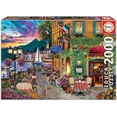 Educa - Italian Fascino - 2000 Piece Jigsaw Puzzle - Puzzle Glue Included - Completed Image Measures 37.75" x 26.75" - Ages 14+ (18009)
