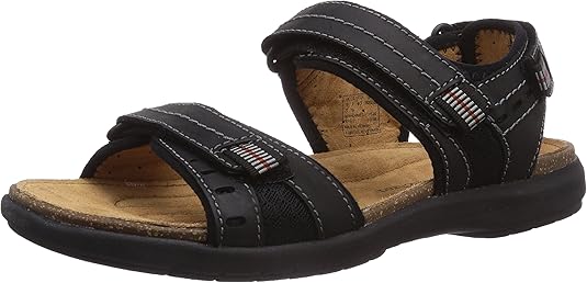 clarks black sandals size 5