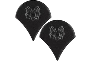 MEDALS OF AMERICA EST. 1976 US Army SPC E4 Subdued Black Metal Pin On Rank Pair