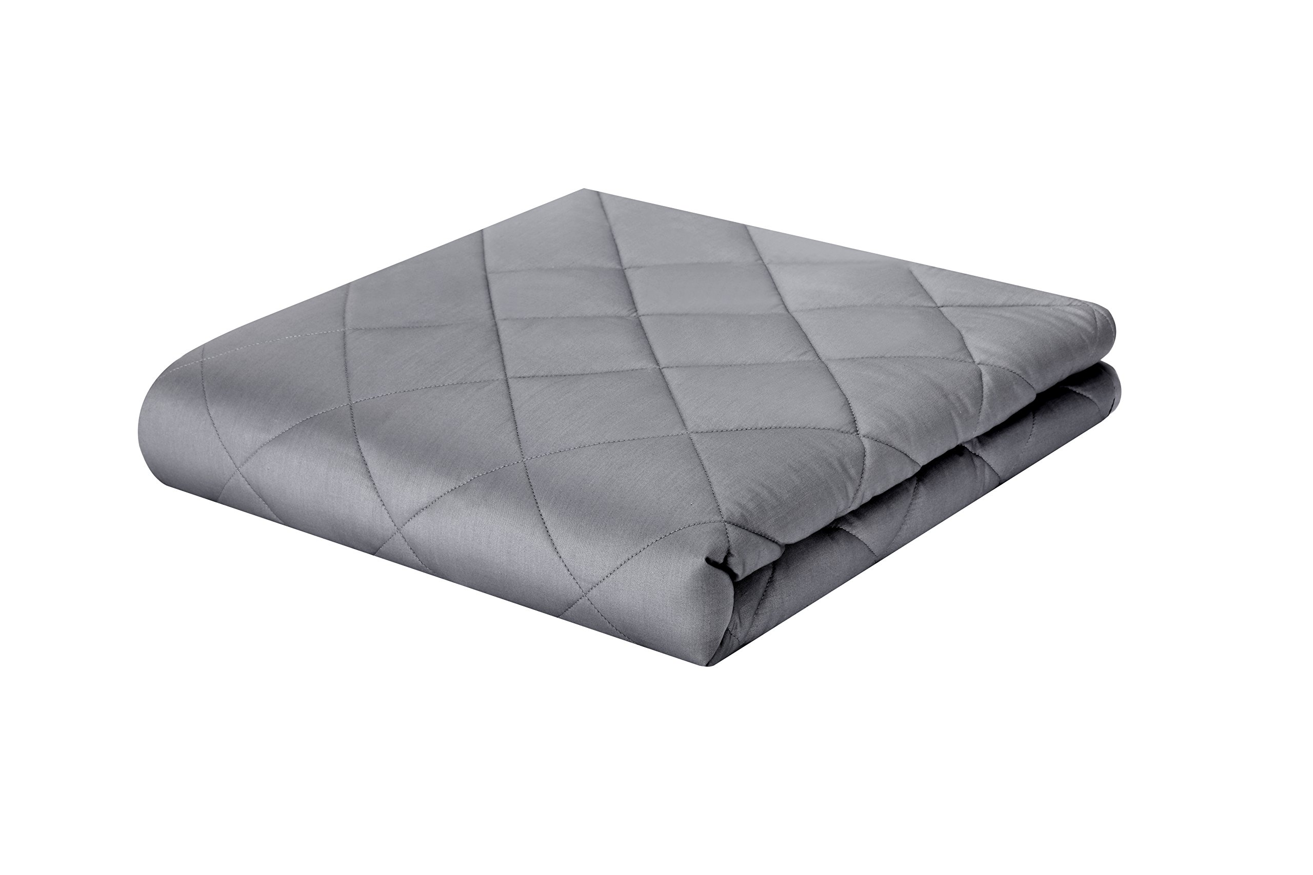 ZZZhen Weighted Blanket - 48‘’72‘’15LB - Premium Cotton Gravity Blanket