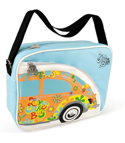 BRISA VW Collection - Volkswagen Shoulder Travel Messenger Bag