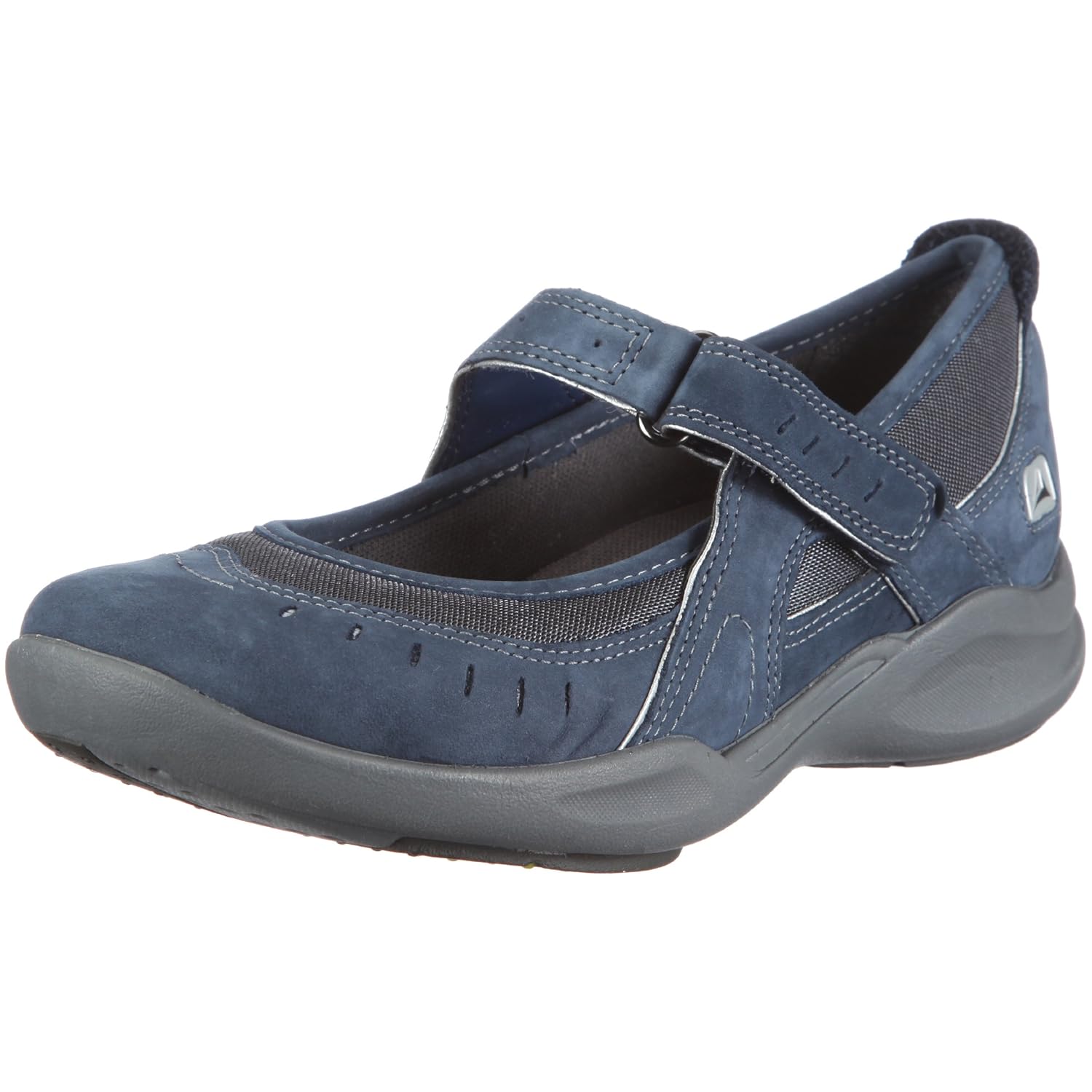 Clarks Women�s Wave Echo Bar Shoes blue Size 6 UK Amazon