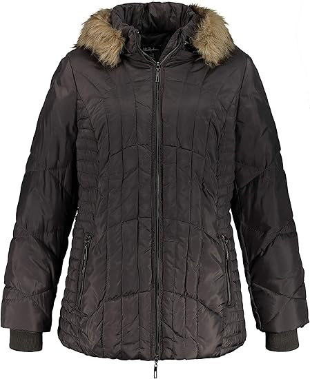 Ulla Popken Damen große Größen Steppjacke 750514: Ulla Popken: Amazon