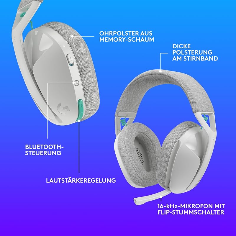 G321 LIGHTSPEED kabelloses Bluetooth-Gaming-Headset