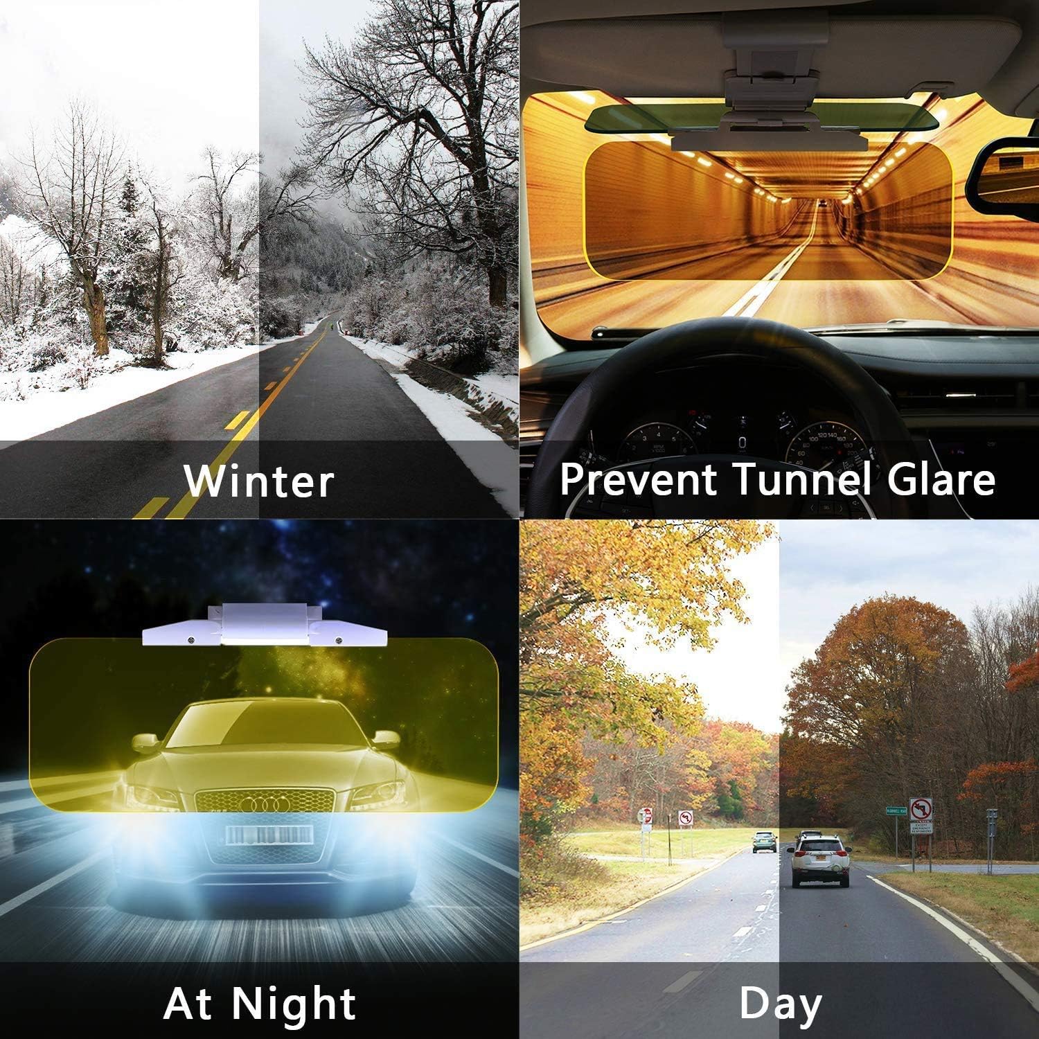 Car GDMEET Visor, Drivers Truck and Car Both for Shield